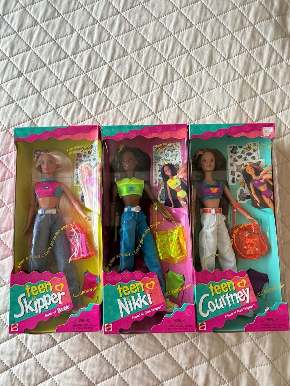 1996 Teen Skipper, Nikki, and Courtney Dolls, All Grown Up, Friend of Skipper, 3